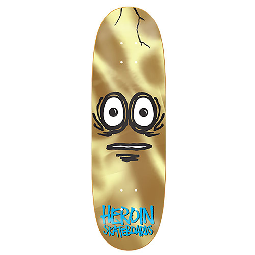 Heroin Very Big Golden Egg Skateboard Deck