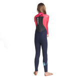 C Skins Junior Legend 4/3 Back Zip Full Wetsuit - Slate Coral