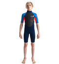 C-Skins Junior Element 3/2 Shortie - Navy Flo Red