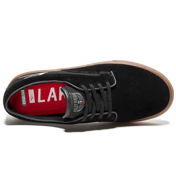 Lakai Riley Hawk Black Gum Skate Shoe