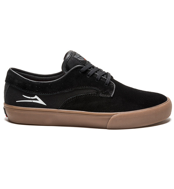 Lakai Riley Hawk Black Gum Skate Shoe