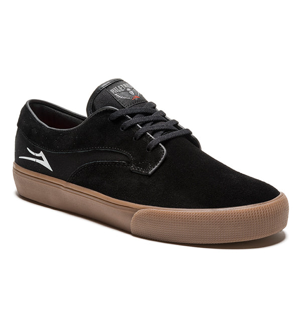 Lakai Riley Hawk Black Gum Skate Shoe