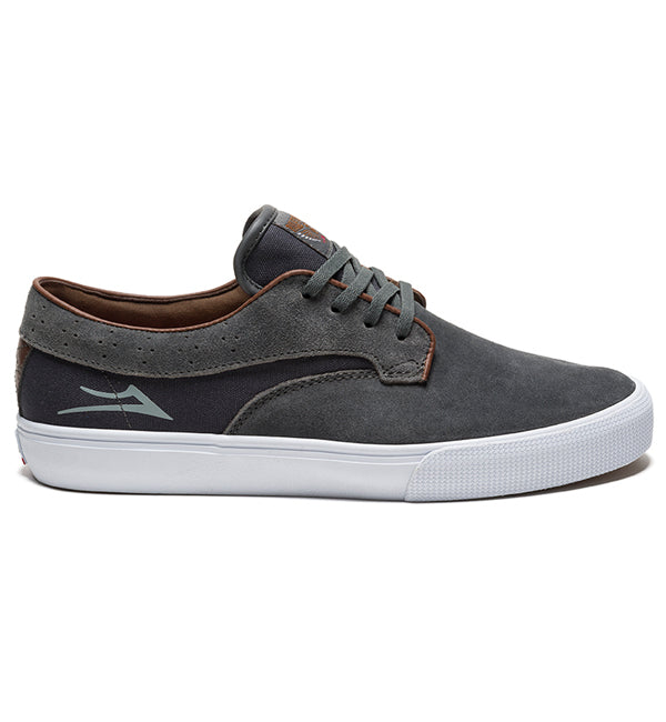 Lakai Riley Hawk Charcoal Skate Shoe