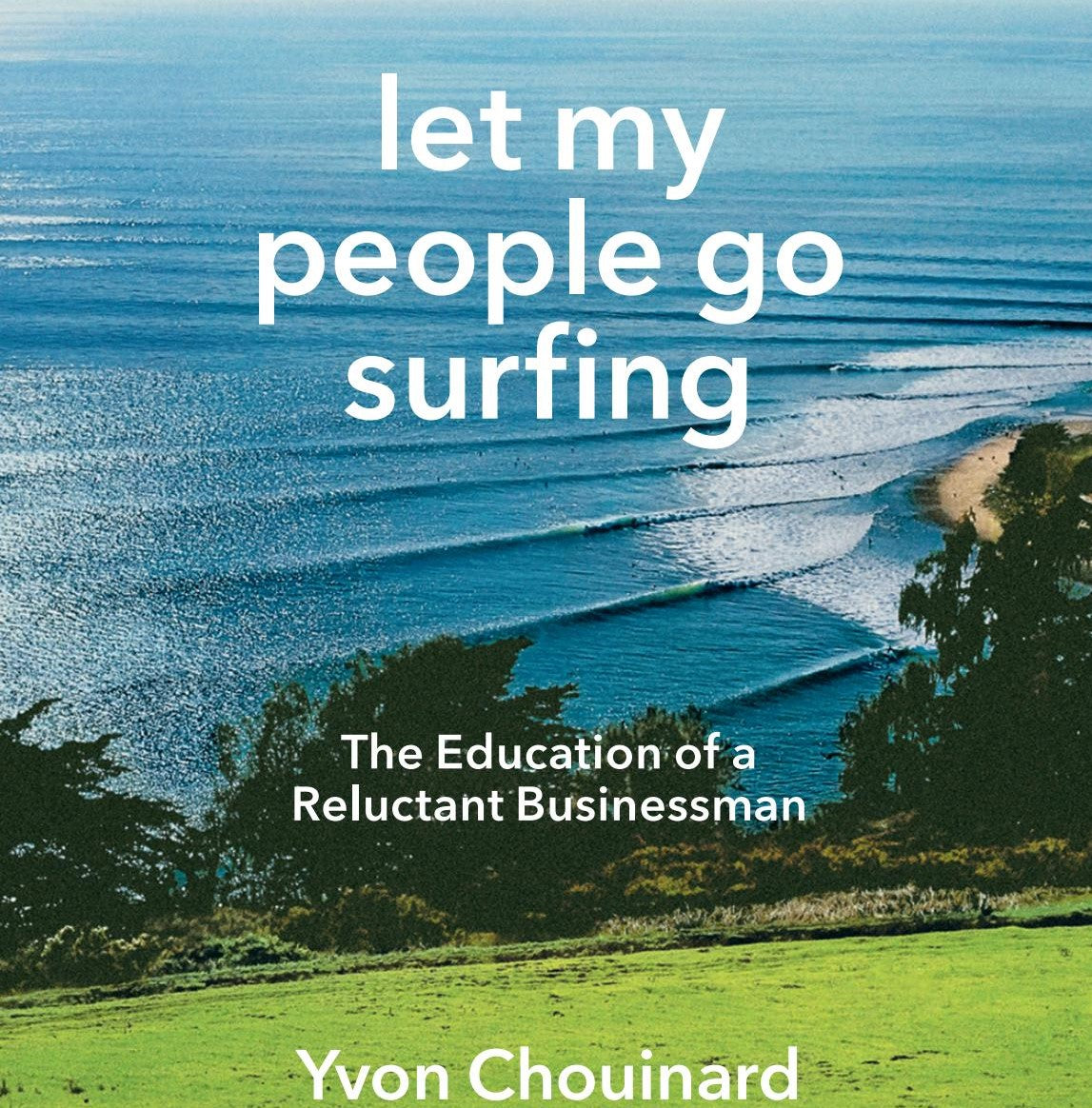 Let my People Go Surfing Book - Yvon Chouinard