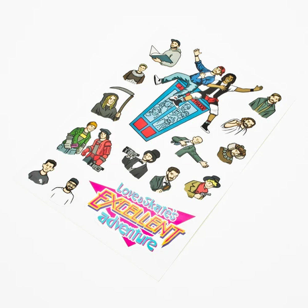 Lovenskate Excellent Adventure Jordan Thackery 8.8" Deck