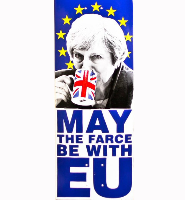 Lovenskate May the Farce be with EU 8.7" Skateboard Deck
