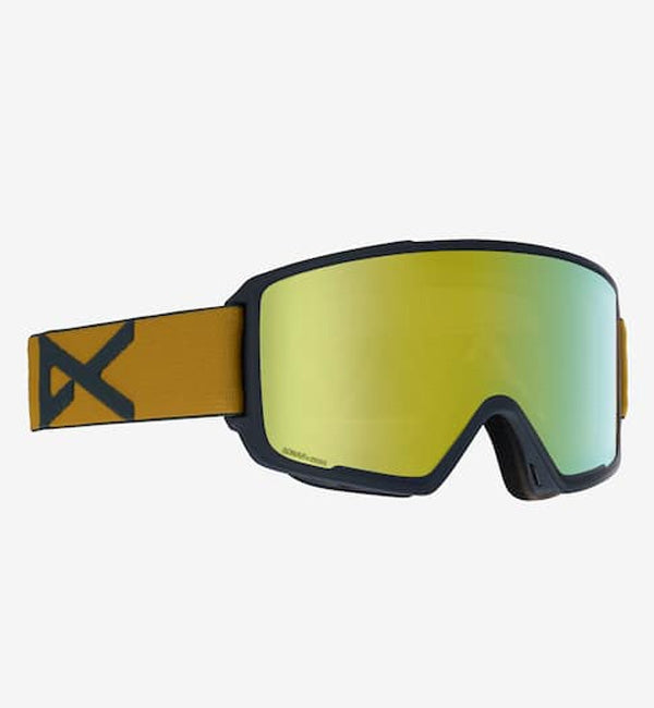 Anon M3 Snow/Ski Goggles  - Mustard/Sonar Bronze with Spare Lens