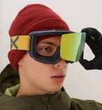 Anon M3 Snow/Ski Goggles  - Mustard/Sonar Bronze with Spare Lens