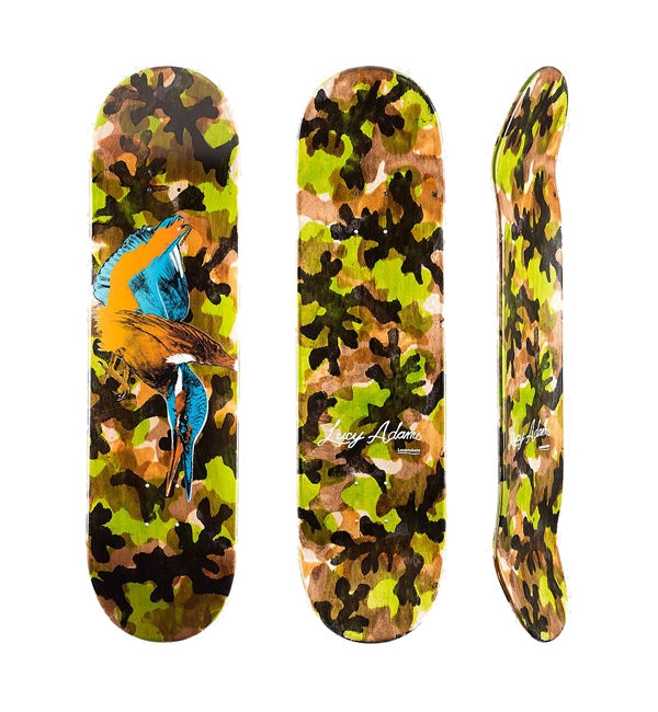Lovenskate Lucy Adams Master of Camoflage Skateboard Deck