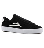 Lakai Newport Black White Skate Shoes