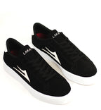Lakai Newport Black White Skate Shoes