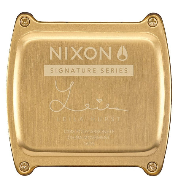 Nixon Base Tide Watch - Soft Pink Gold.