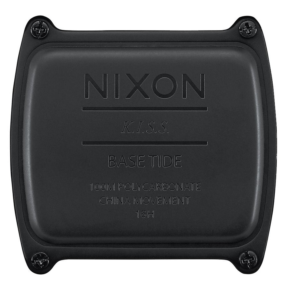 Nixon Base Tide Watch - Grey Orange
