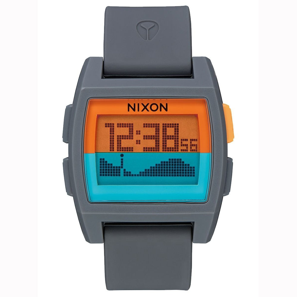 Nixon Base Tide Watch - Grey Orange