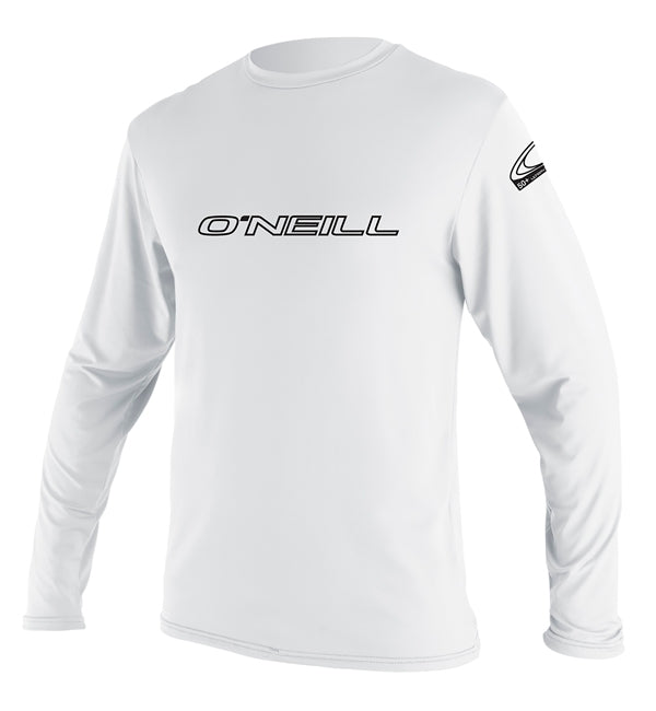 O'Neill Basic Skins Long Sleeved Sun Shirt - White