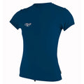 O'Neill Girls Premium Skins Short Sleeved Sun Shirt  - Abyss