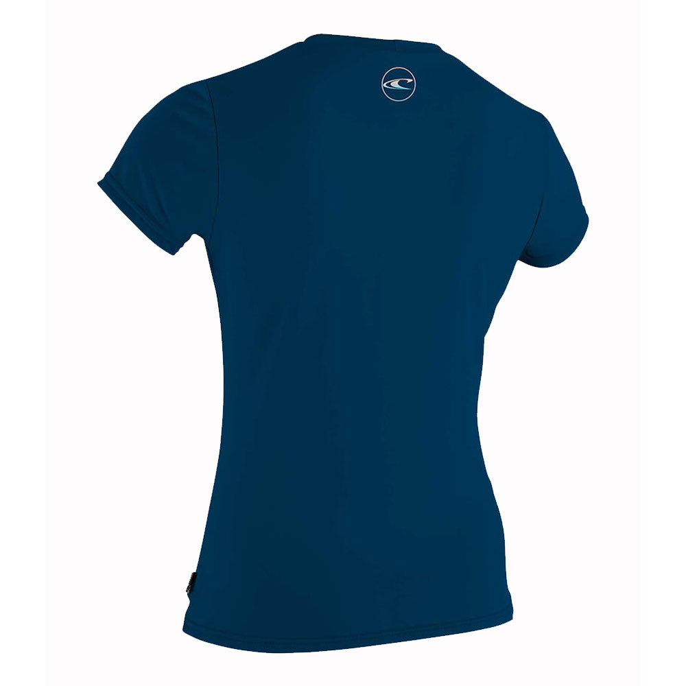 O'Neill Girls Premium Skins Short Sleeved Sun Shirt  - Abyss