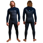 O'Neill Hyperfreak 3/2mm+ Chest Zip Full Wetsuit -Acid Wash/Abyss