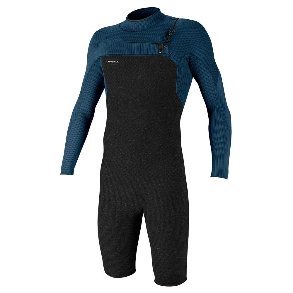 O'Neill Hyperfreak 2mm CZ Long Sleeve Shortie - Acid Wash/Abyss