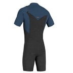 O'Neill Hyperfreak 2mm Chest Zip Shortie Wetsuit -Acid Wash/Abyss