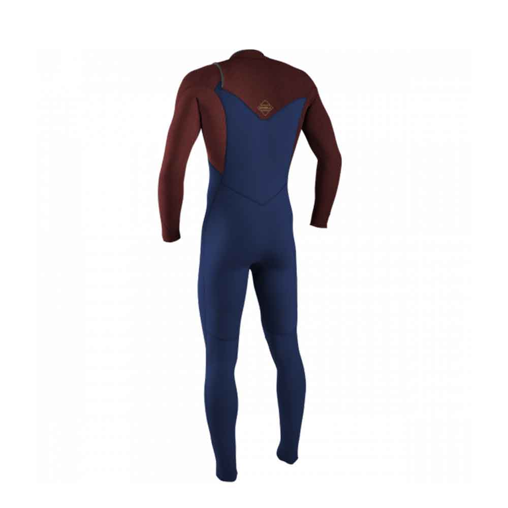 O'Neill Hyperfreak 5/4+mm CZ Winter Wetsuit  - Navy/Bloodshot