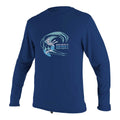 O'Neill Toddler Boys O'Zone Long Sleeve Sun Shirt  - Navy