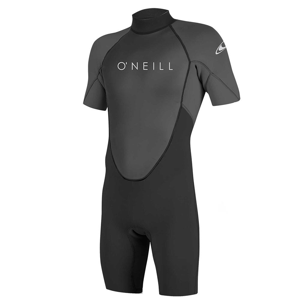 O'Neill Reactor-2 2mm Back Zip Shortie Wetsuit  - Black/Graphite