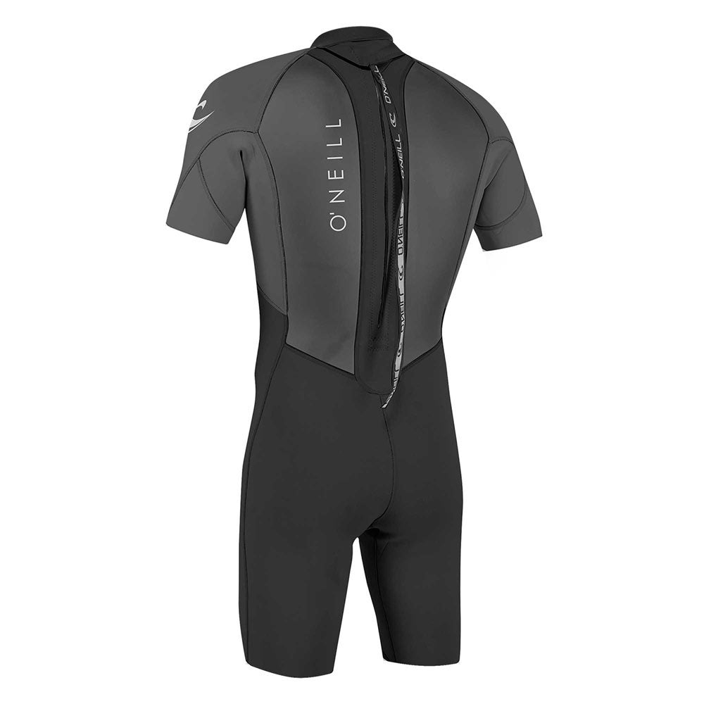 O'Neill Reactor-2 2mm Back Zip Shortie Wetsuit  - Black/Graphite
