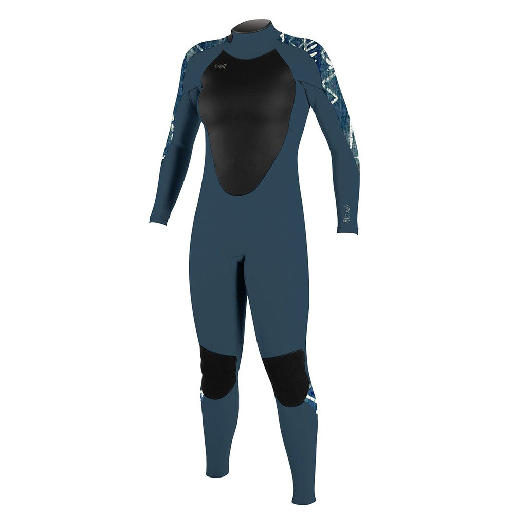 O'Neill Womens Epic 5/4 BZ Winter Wetsuit  - Shade/Shade/Bungalow