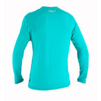 O'Neill Toddler Girls O'Zone Long Sleeve Sun Shirt  - Light Aqua