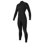 O'Neill Womens Hyperfreak 4/3+mm CZ Full Wetsuit - Black/Black