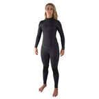 O'Neill Womens Psycho One 4/3mm BZ  Wetsuit  - Black/Black/Black