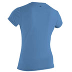 O'Neill Womens Premium Skins Short Sleeve Sun Shirt  - Periwinkle