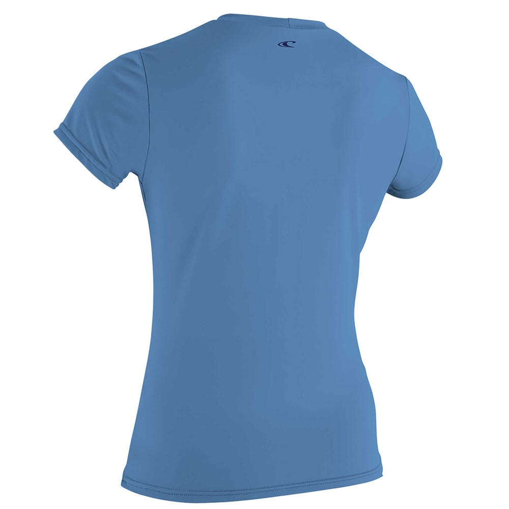 O'Neill Womens Premium Skins Short Sleeve Sun Shirt  - Periwinkle