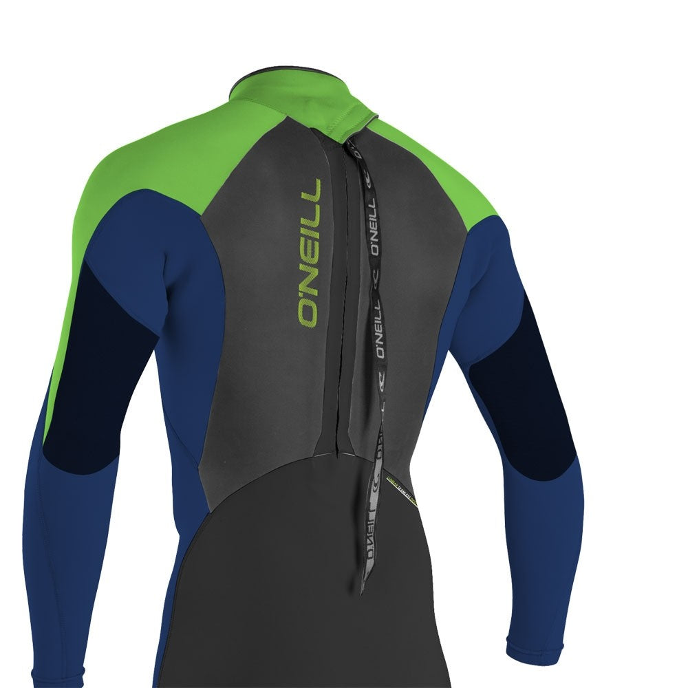 O'Neill Youth Epic 5/4mm BZ Winter Wetsuit  - Navy/Black/Dayglo