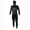 O'Neill Epic 6/5/4mm Chest Zip Wetsuit With Hood - Black/Black