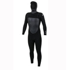 O'Neill Epic 6/5/4mm Chest Zip Wetsuit With Hood - Black/Black
