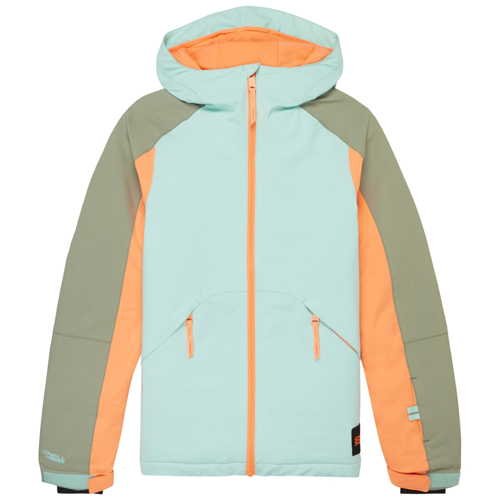 O'Neill Girls Dazzle Snowboard/Ski Jacket - Skylight