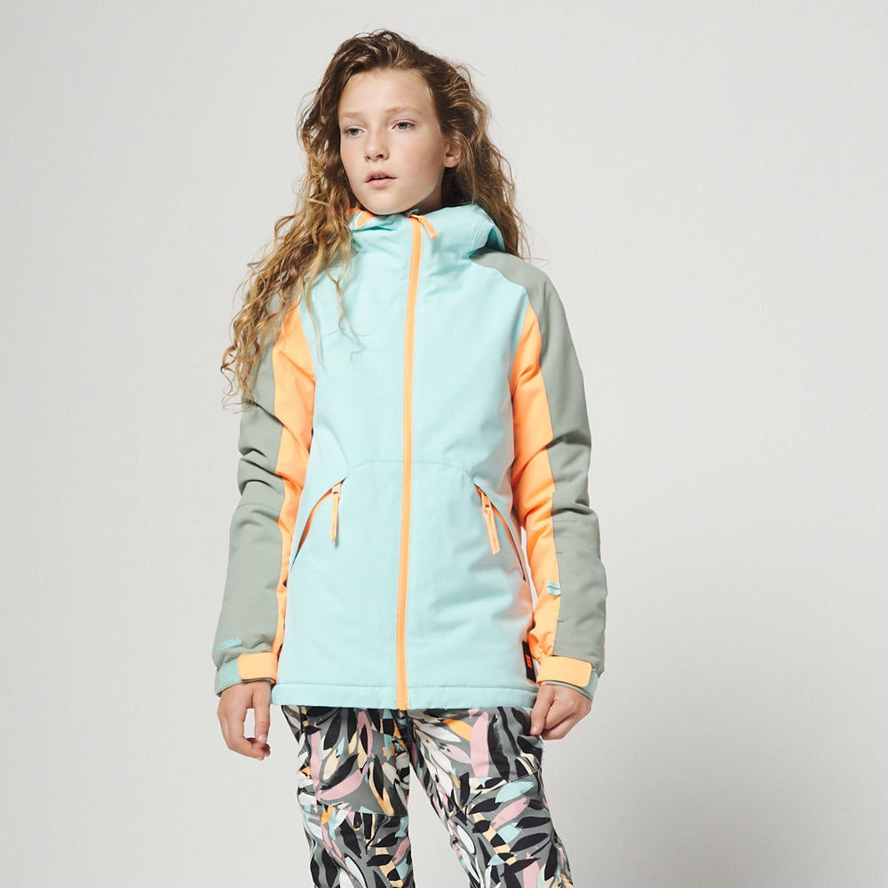 O'Neill Girls Dazzle Snowboard/Ski Jacket - Skylight