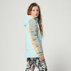 O'Neill Girls Dazzle Snowboard/Ski Jacket - Skylight