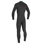 O'Neill Hyperfreak 3/2 Chest Zip Full Wetsuit - Graphite/Graphite
