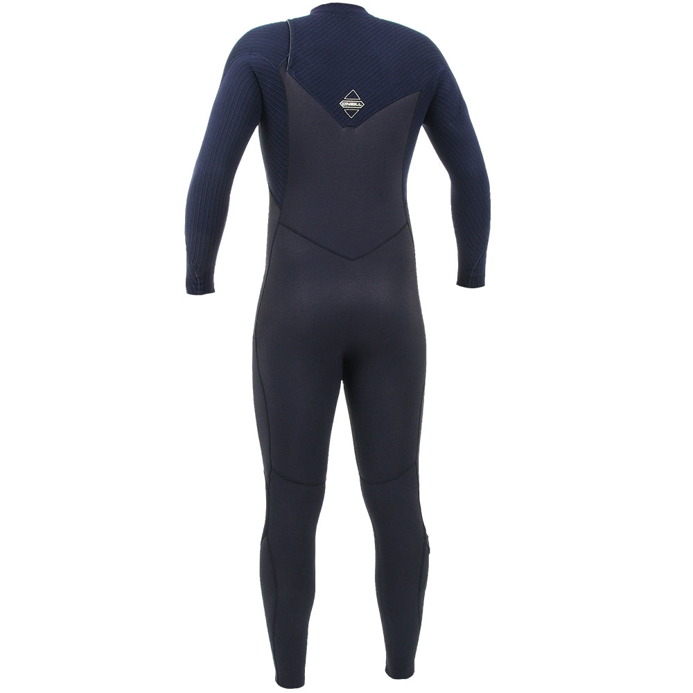 O'Neill Hyperfreak 5/4mm Chest Zip Full Wetsuit  - Black/Abyss