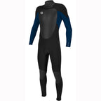 O'Neill O'Riginal 4/3mm Back Zip Full Wetsuit  - Black/Deep Sea