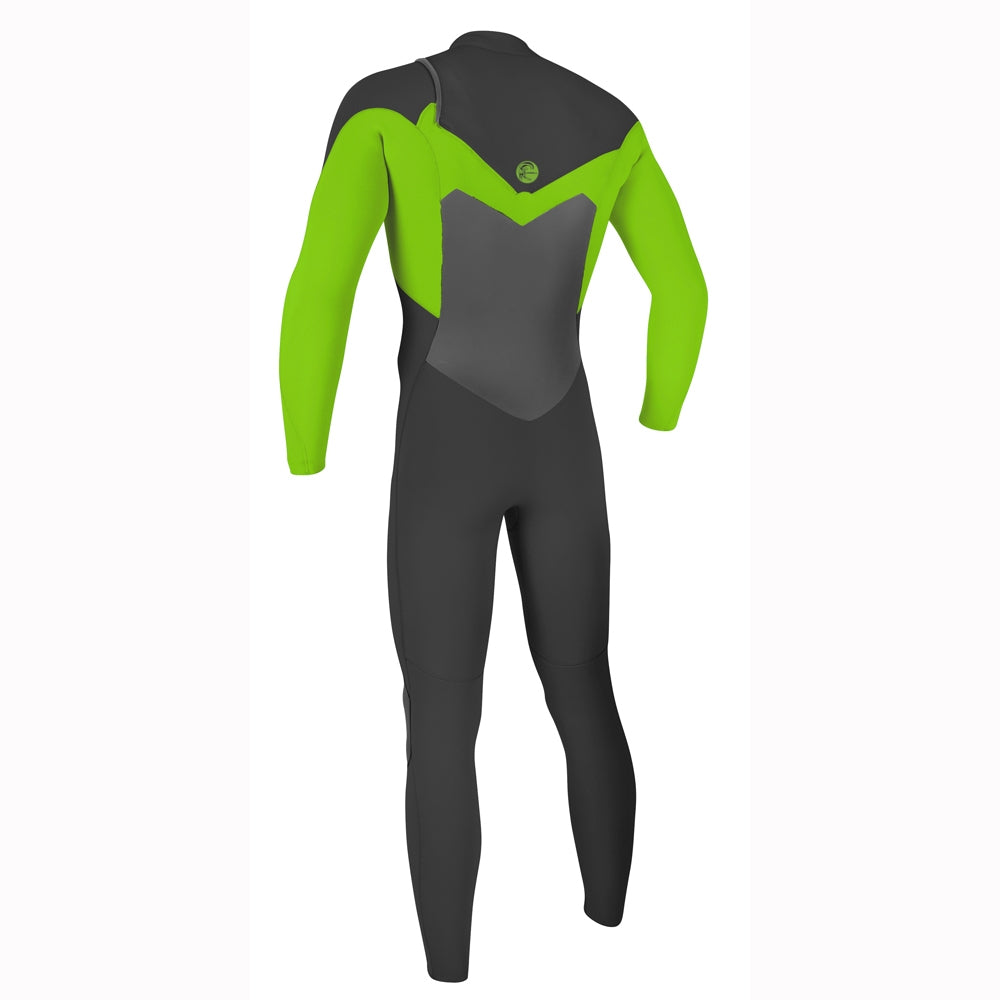 O'Neill O'Riginal 3/2mm Chest Zip Full Wetsuit - Graphite/Day Glo