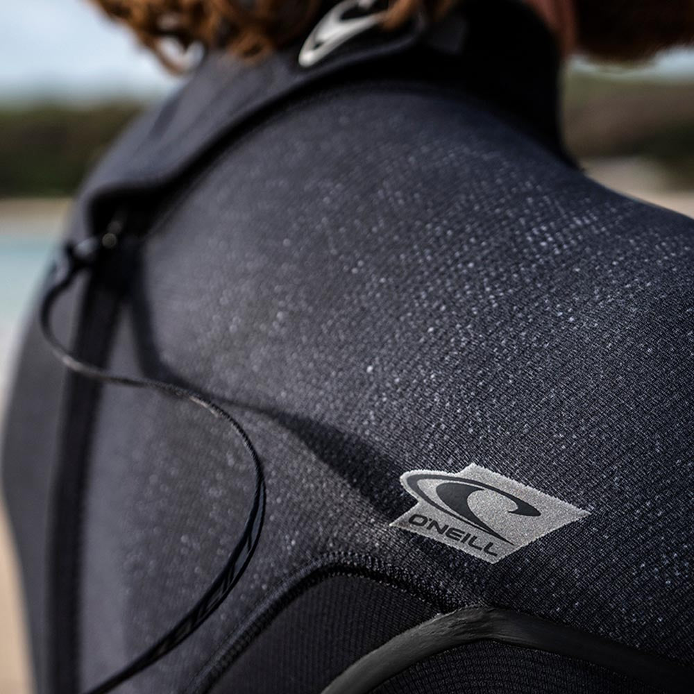O'Neill Psycho One 5/4mm Back Zip Full Wetsuit  - Black/Acid Wash