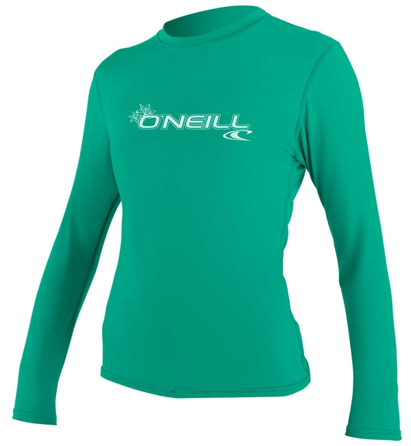 O'Neill Womens Basic Skins LS Rash Tee
