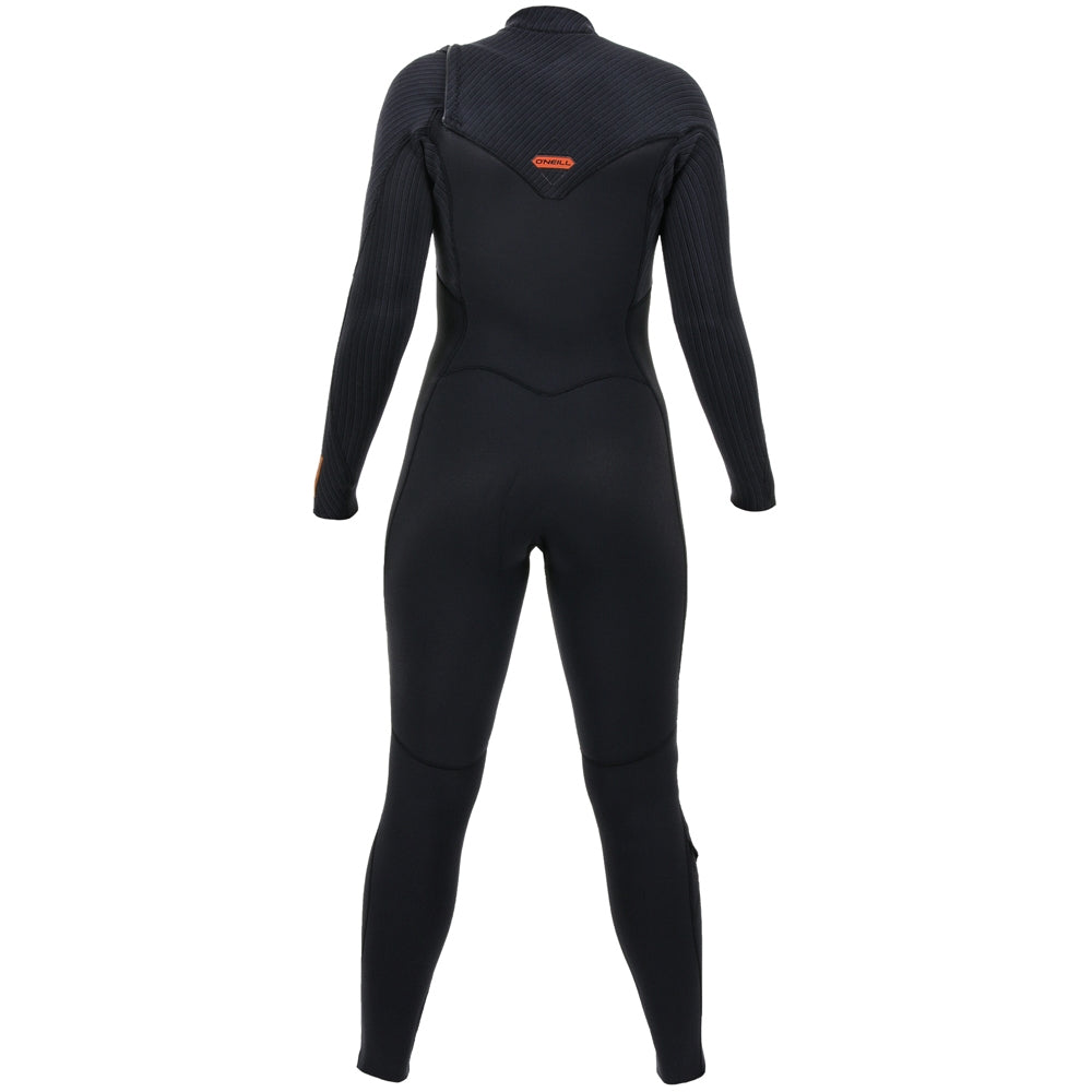 O'Neill Womens Hyperfreak 5/4mm CZ Winter Wetsuit - Black/Black