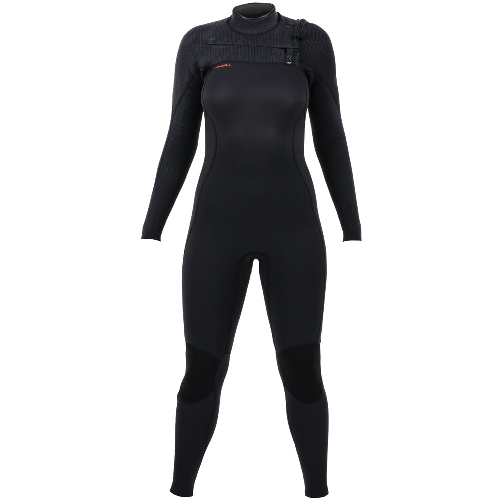 O'Neill Womens Hyperfreak 5/4mm CZ Winter Wetsuit - Black/Black