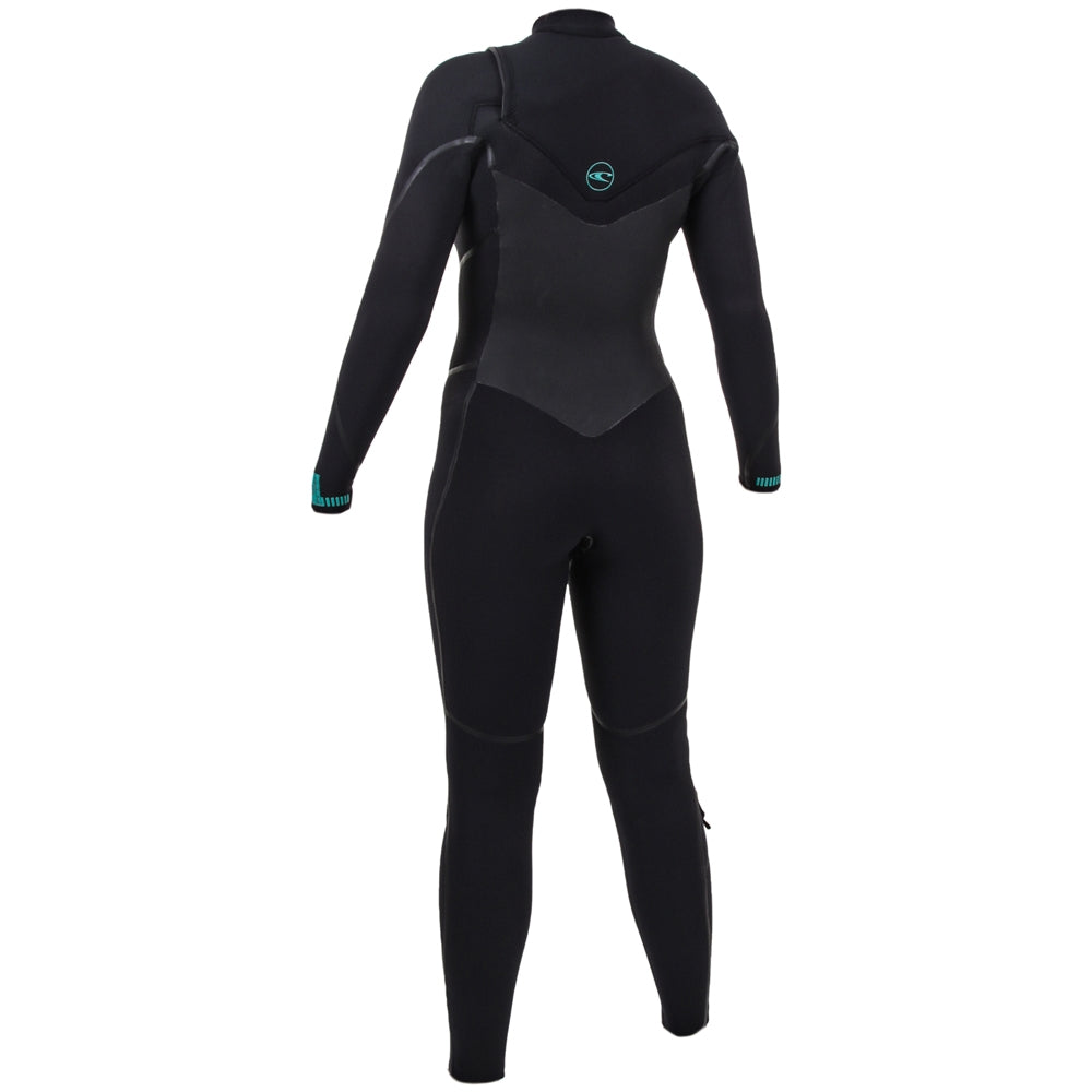 O'Neill Womens Psycho Tech 5/4mm CZ Winter Wetsuit - Black/Black