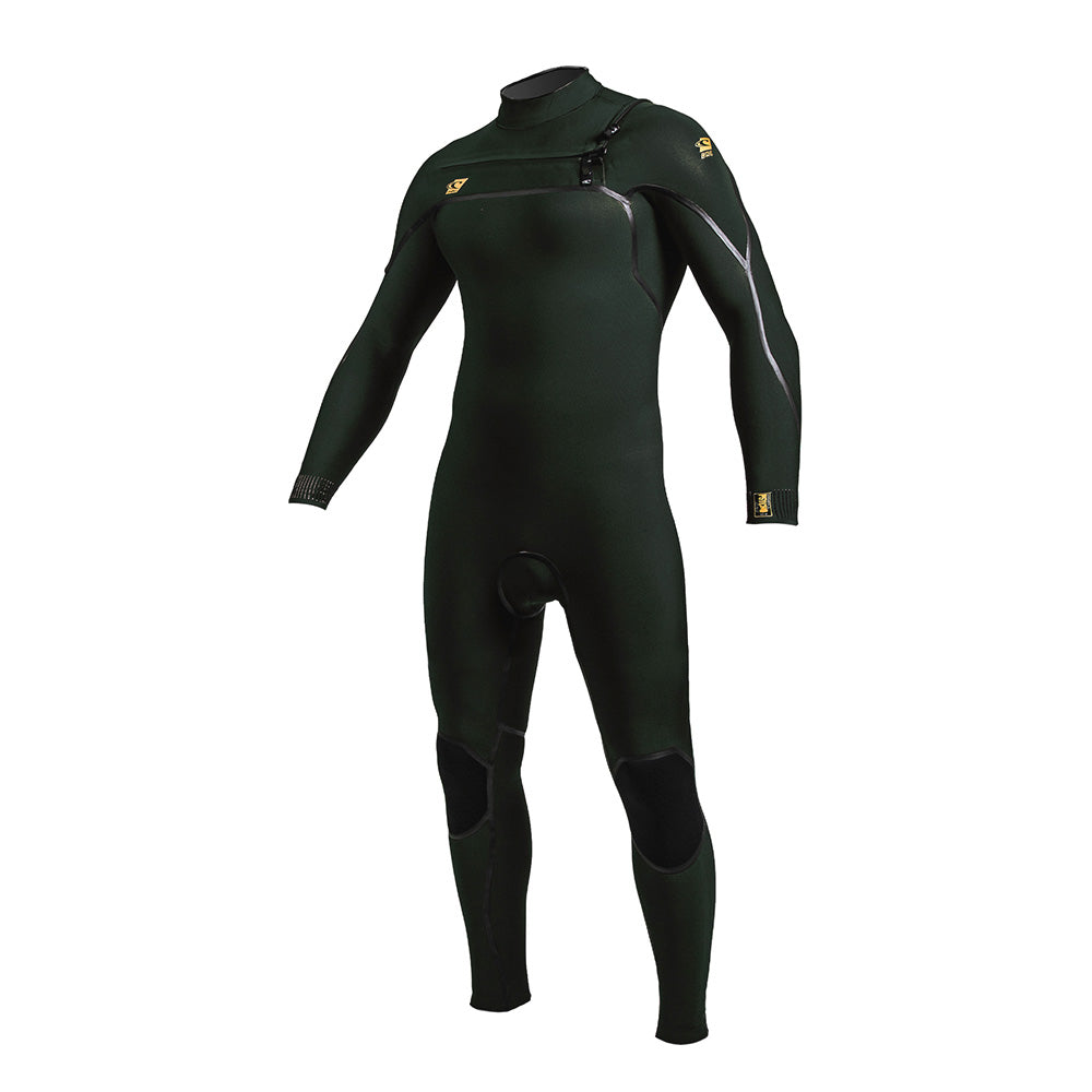 O'Neill Psycho One 3/2mm Chest Zip Wetsuit -Dark Olive/Dark Olive